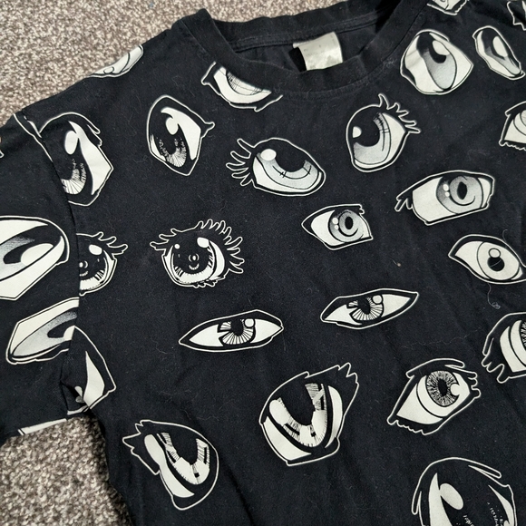 Ikea Anime Eyes T-Shirt - Picture 4 of 7